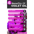 Aceite esencial de violeta 100% puro de alta calidad a granel